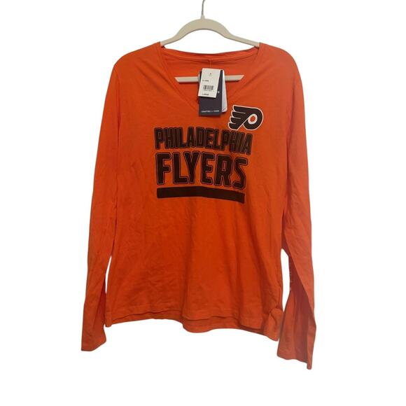 Fanatics Tops - NHL Fanatics Philadelphia Flyers Women's Size Large Long Sleeve Shirt NWT